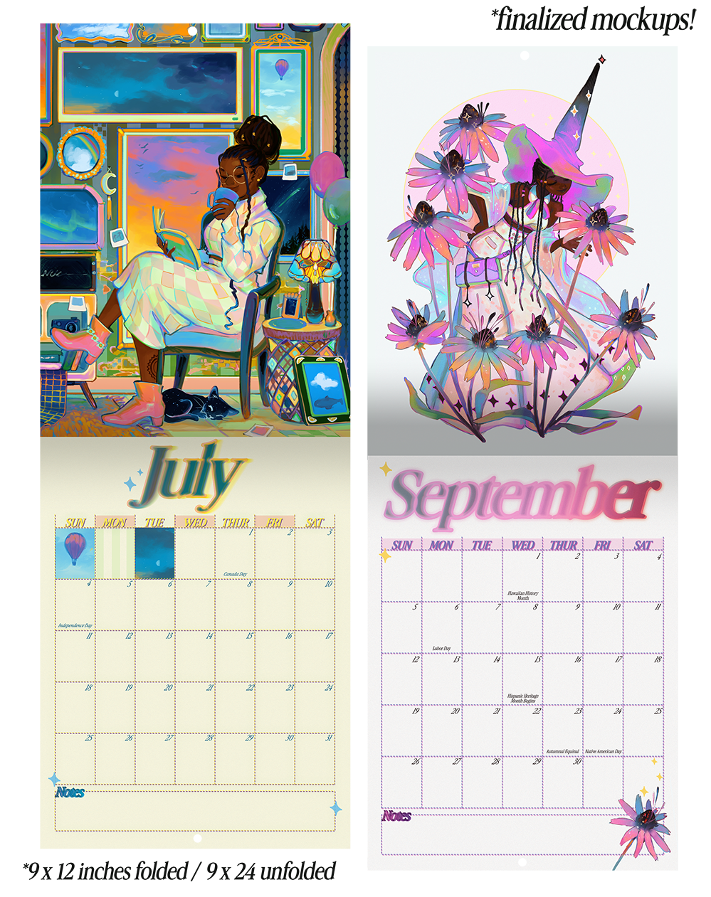 VIBES 2027 Calendar [Preorder, closes Nov 9]