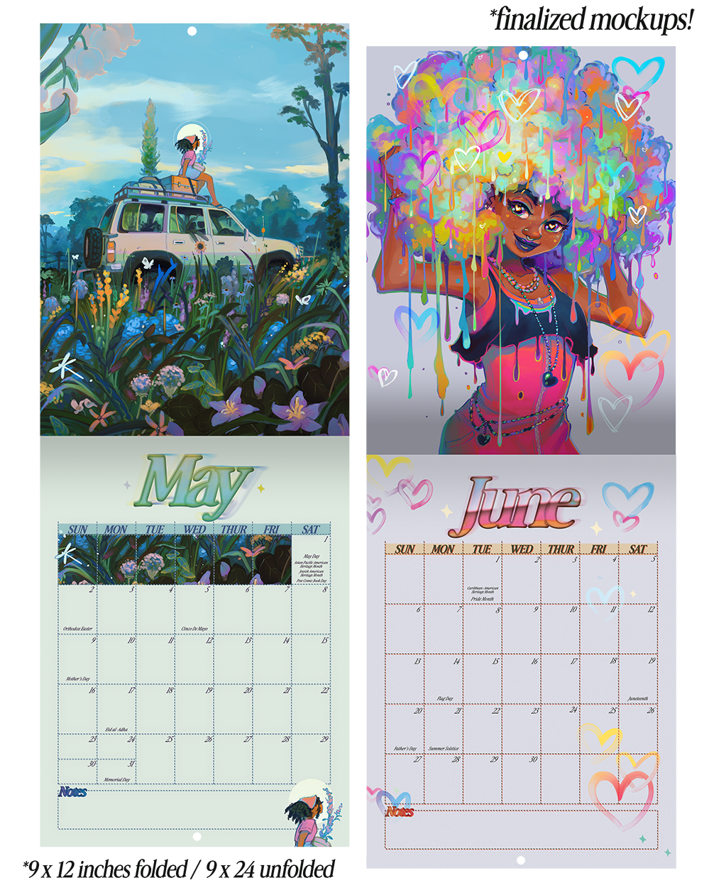VIBES 2027 Calendar [Preorder, closes Nov 9]