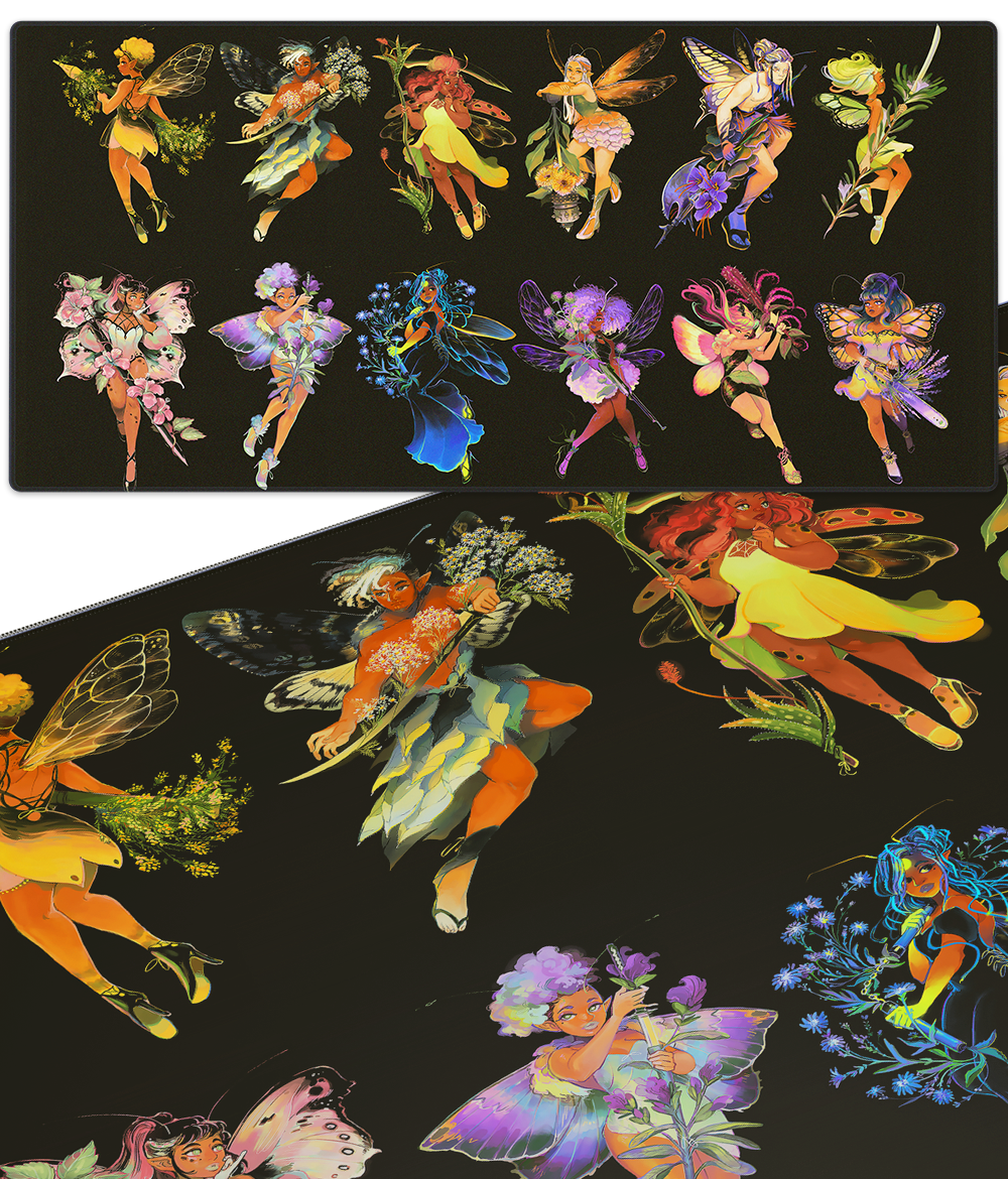 Weapon Fairies Large Deskmat