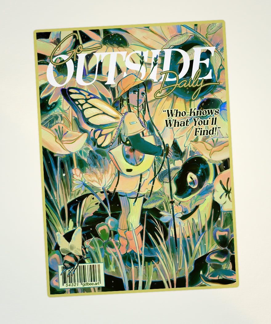 Go Outside XL Sticker