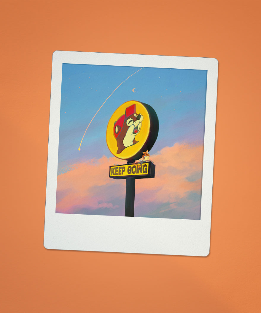 KEEP GOING Sticker