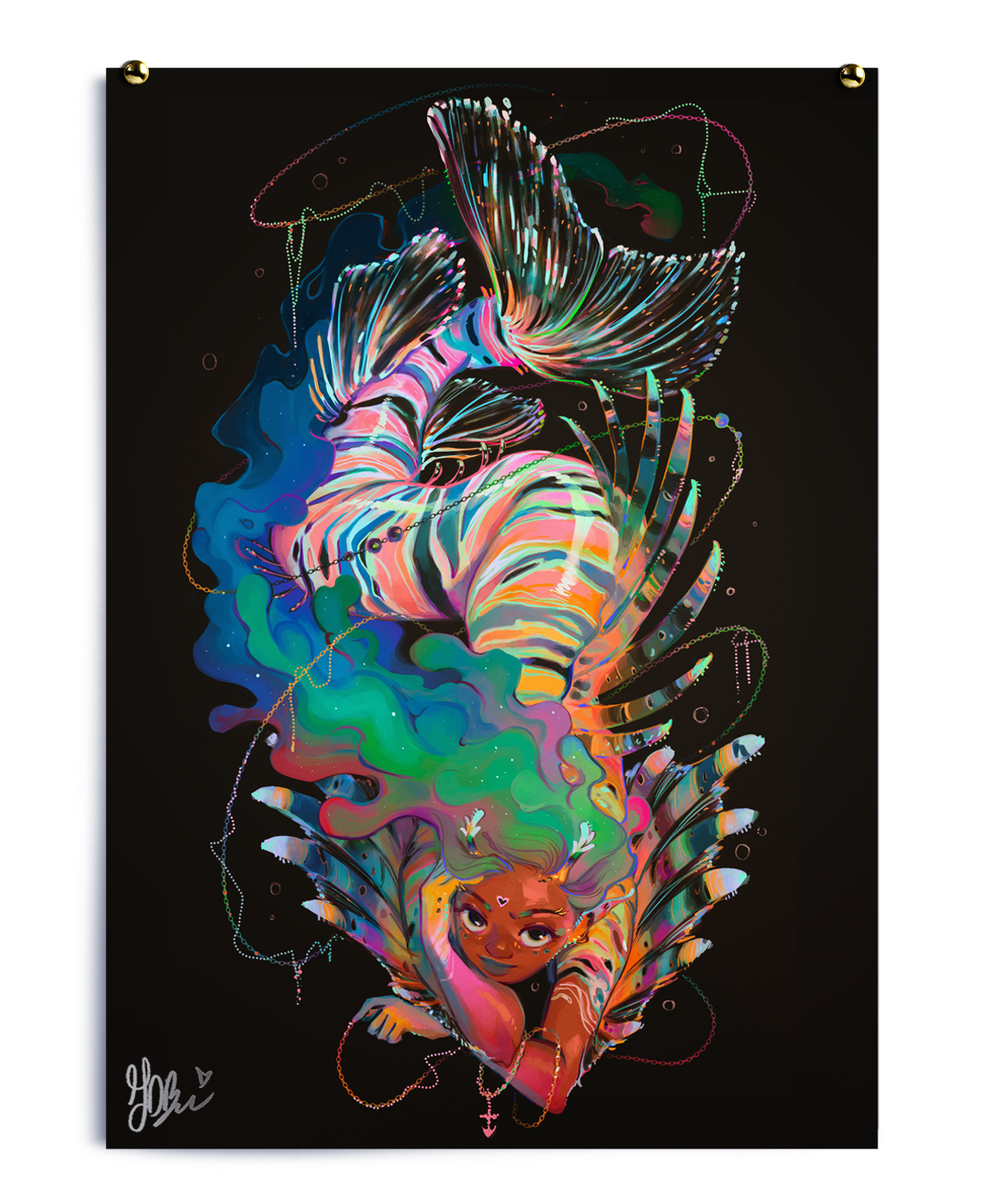 Rainbow + Lionfish