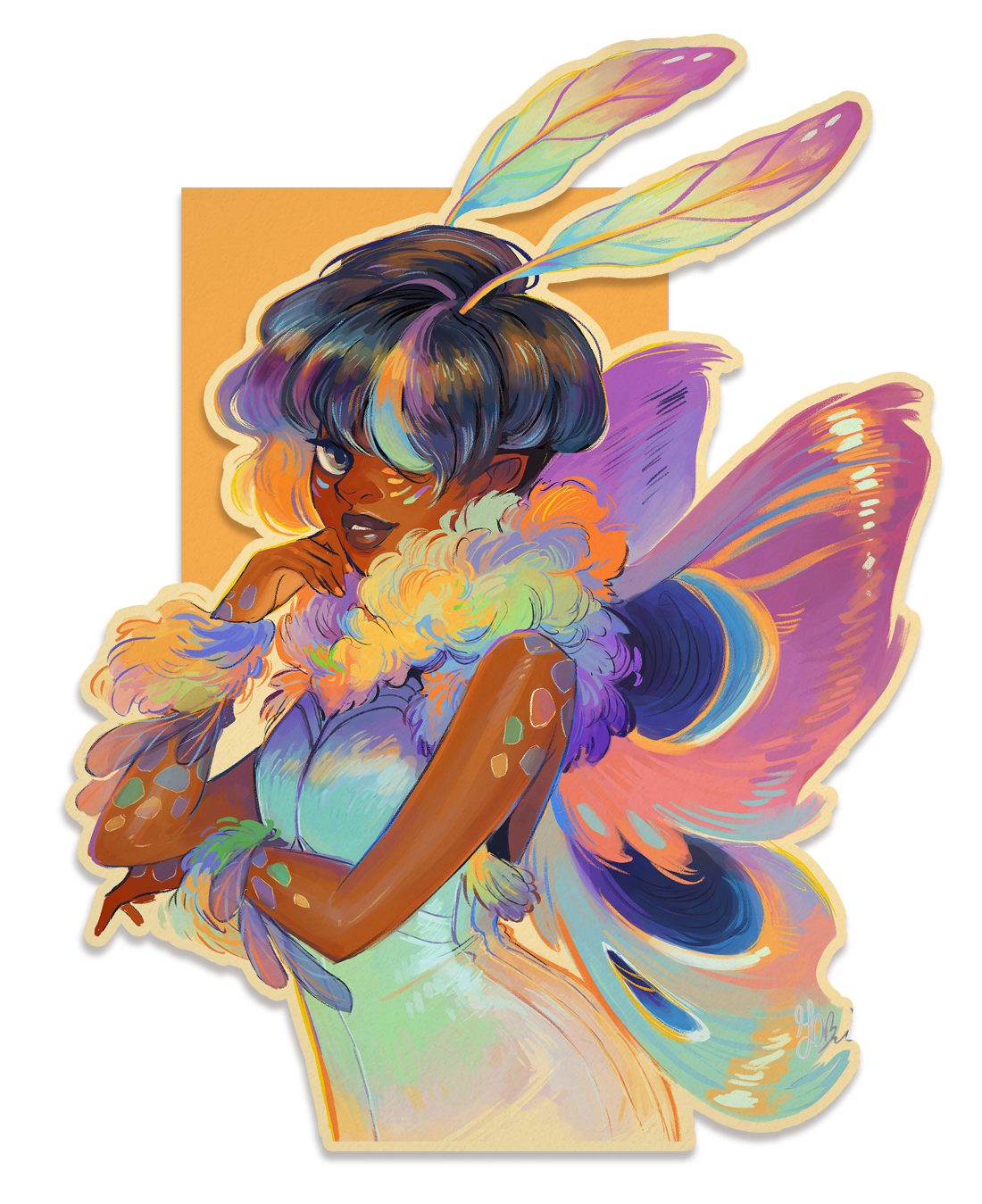 Moth [Ready to Hang Ver.]