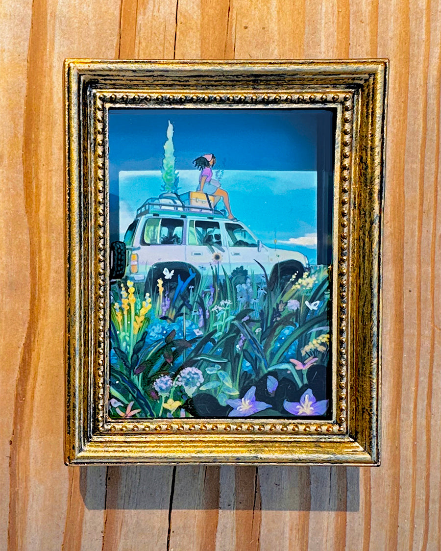 Moving On [Shadowbox] Magnet