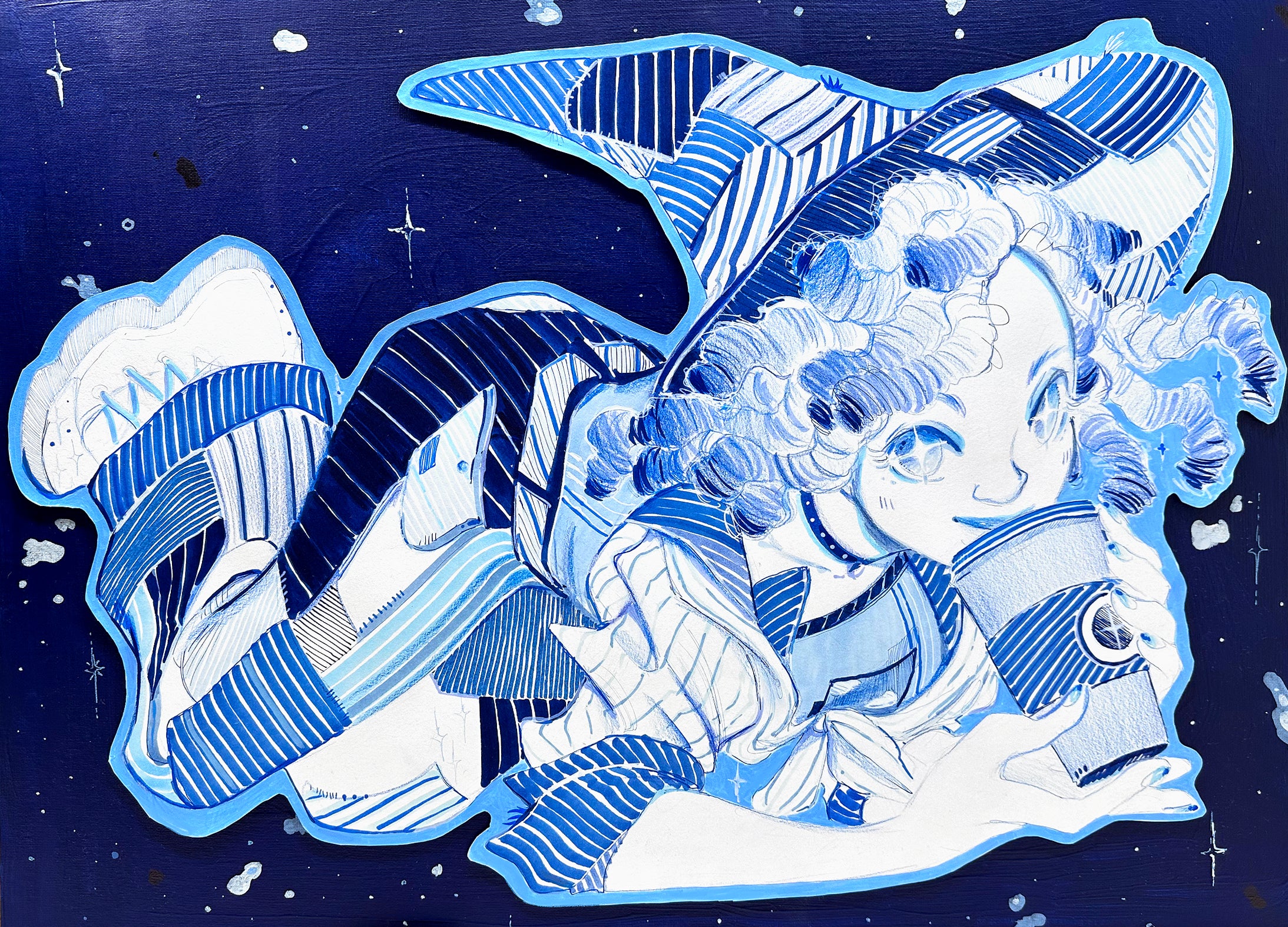 [Original] Patchwork Witch [Charity Drive]