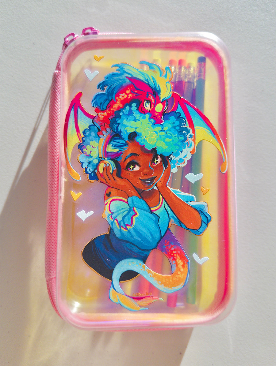 Rainbow + Dragon [Holographic] Keepsake Case