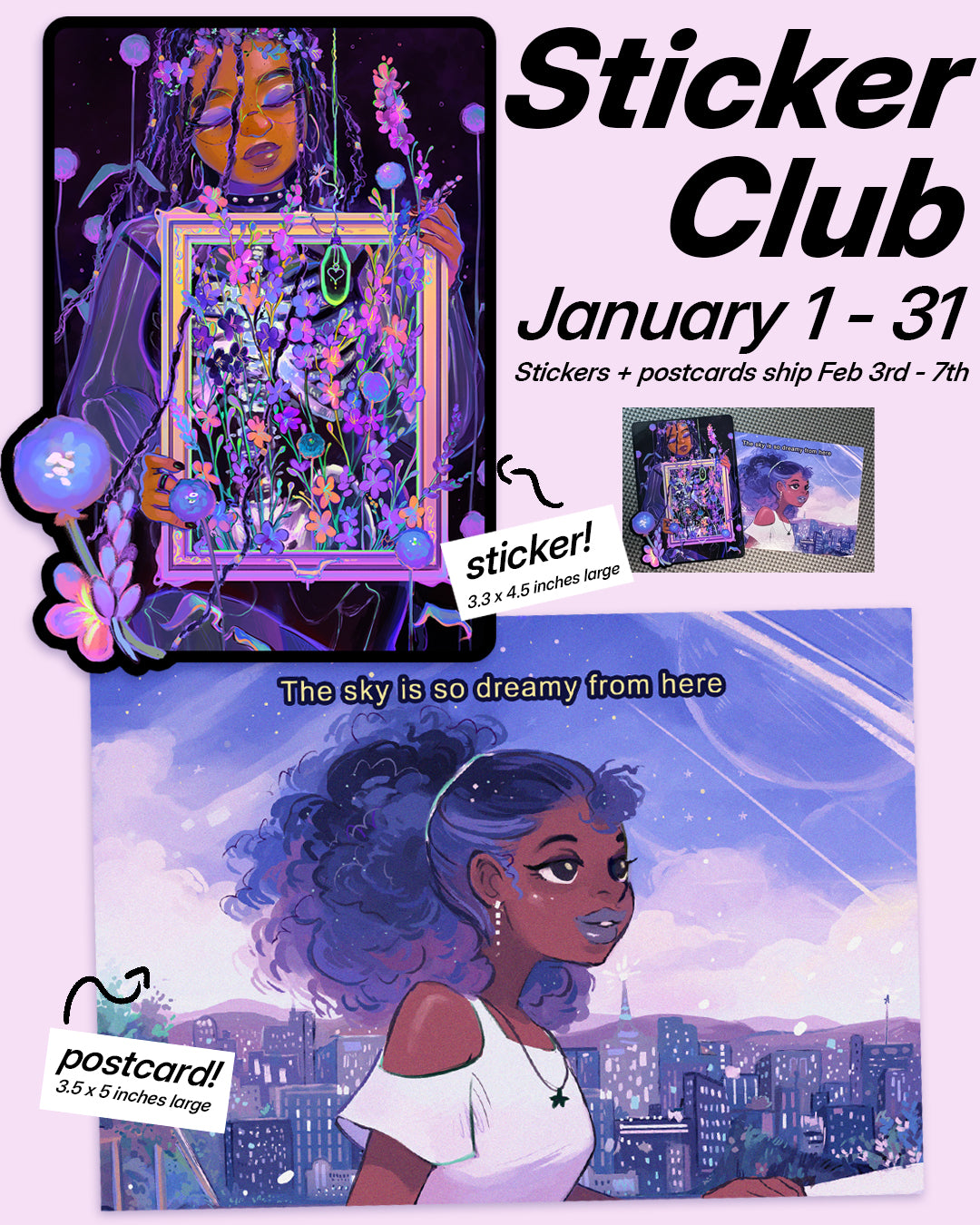 Monthly Sticker Drop [Subscription]