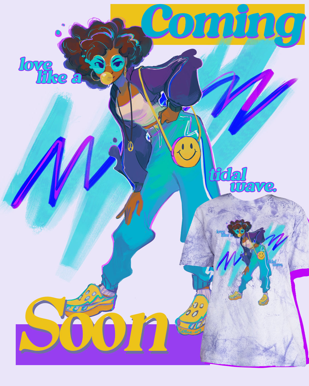 [Fall Release] Jazzy Tidal Wave Tee