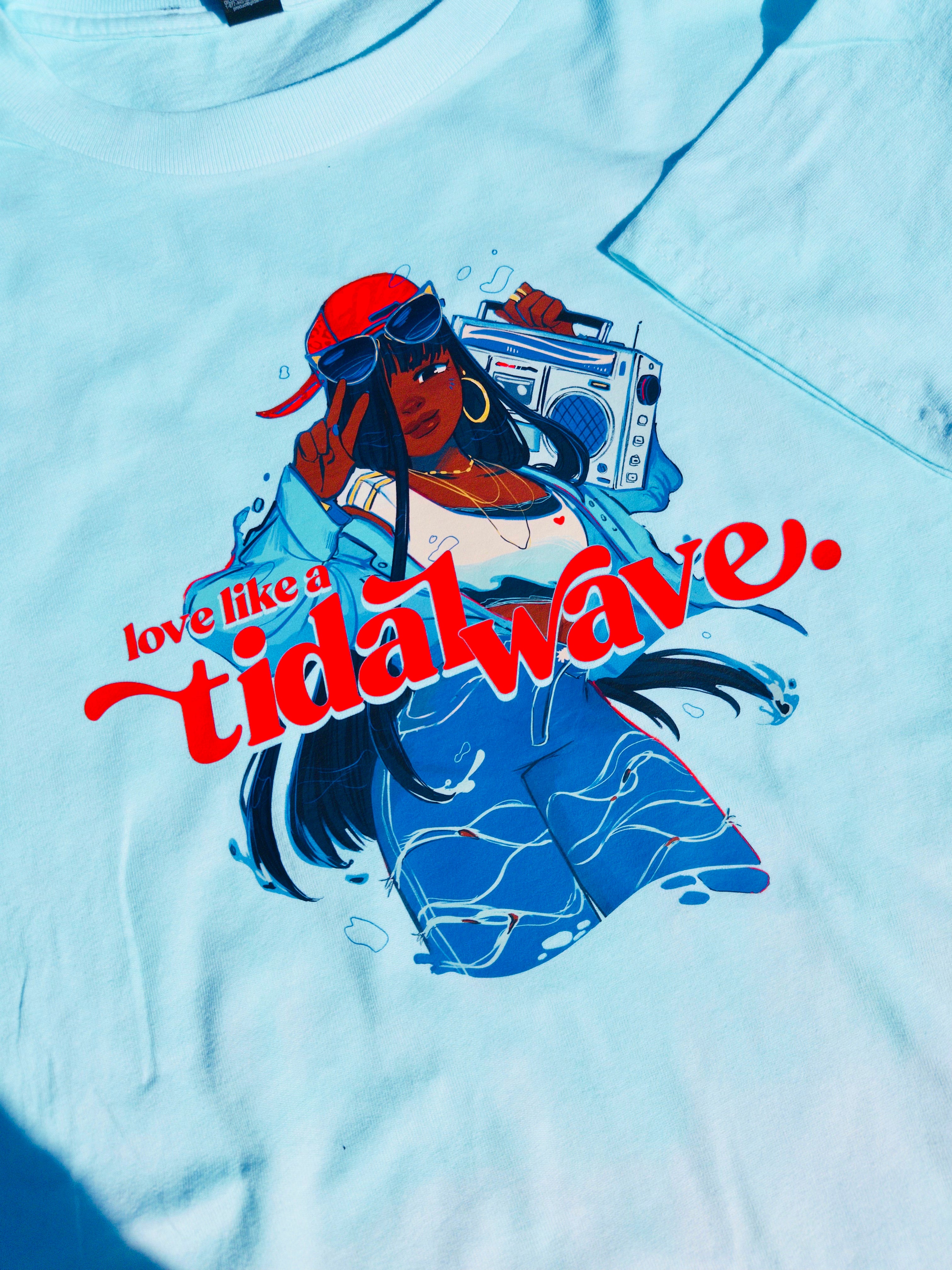 Boombox Tidal Wave Tee