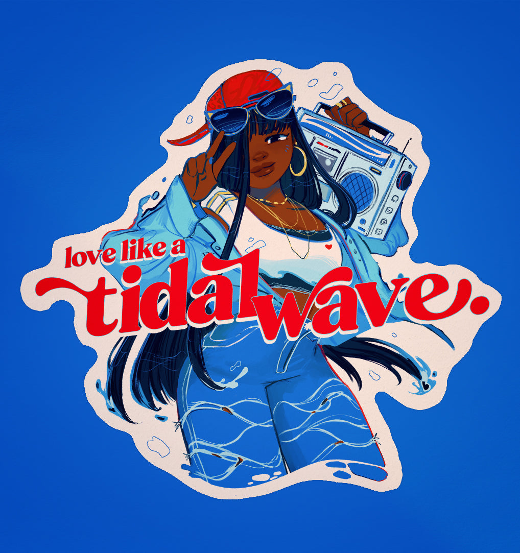 Tidal Wave Sticker