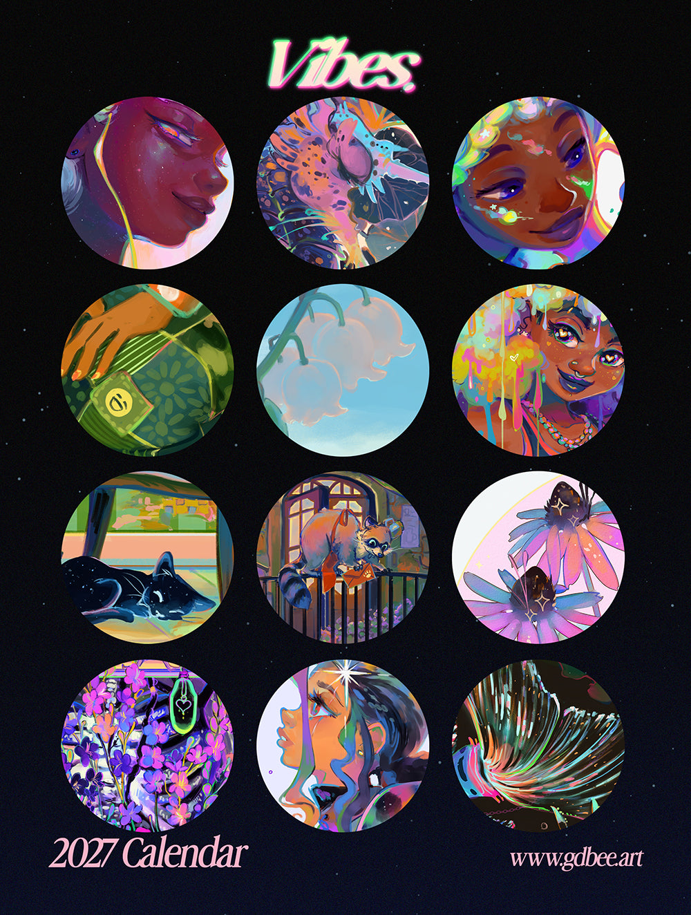 VIBES 2027 Calendar [Preorder, closes Nov 9]