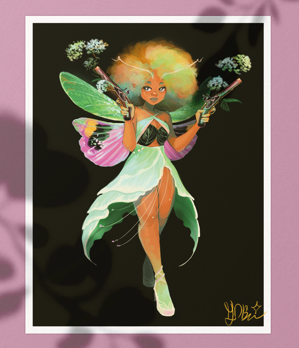 Weapon fairy #13 / Flintlocks + Angelica