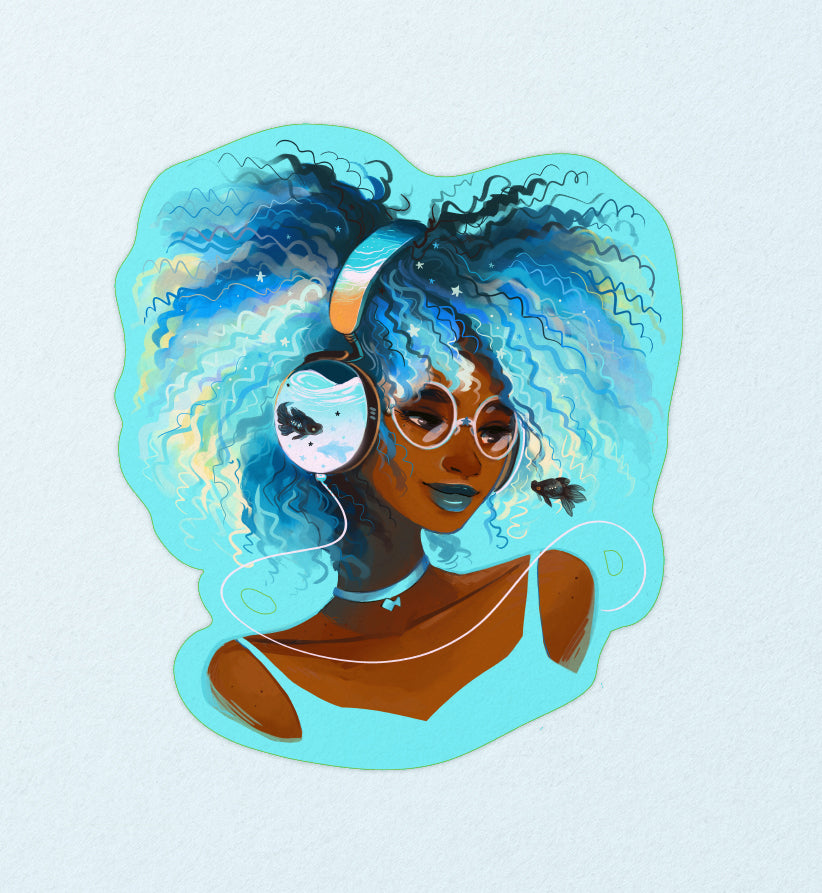 Ocean Vibes Sticker