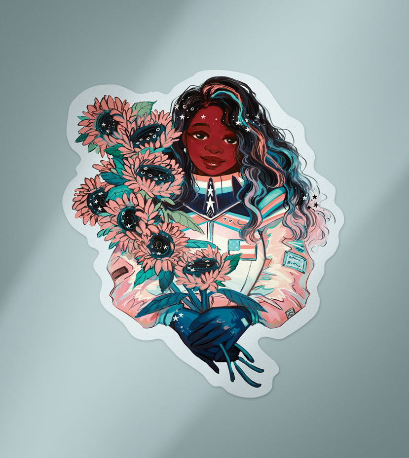 Bouquet x Astro Vinyl Sticker