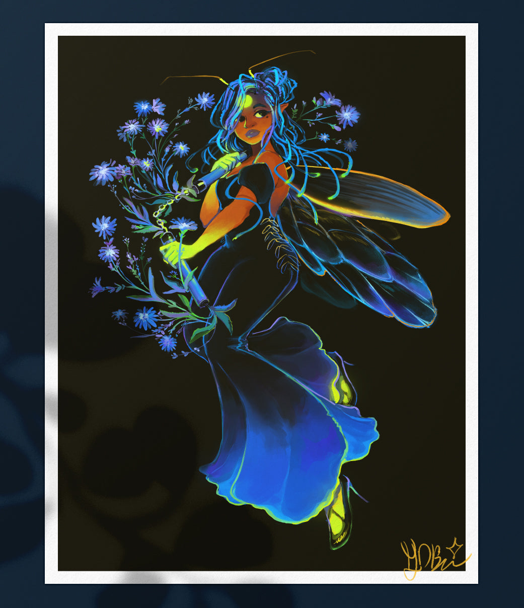 Weapon fairy #9 / Nunchaku + Chicory