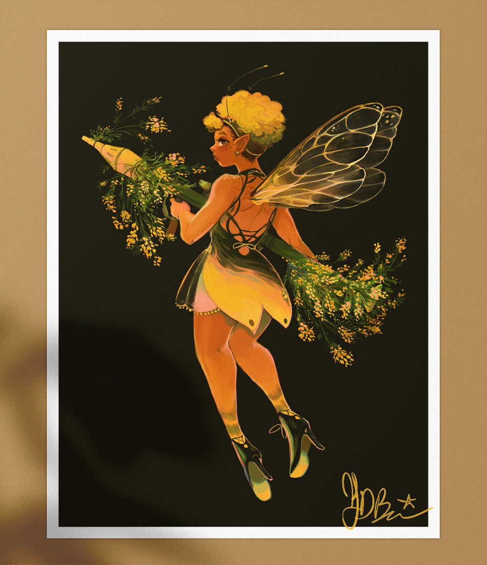 Weapon fairy #3 / Rocket Launcher + Honeybush
