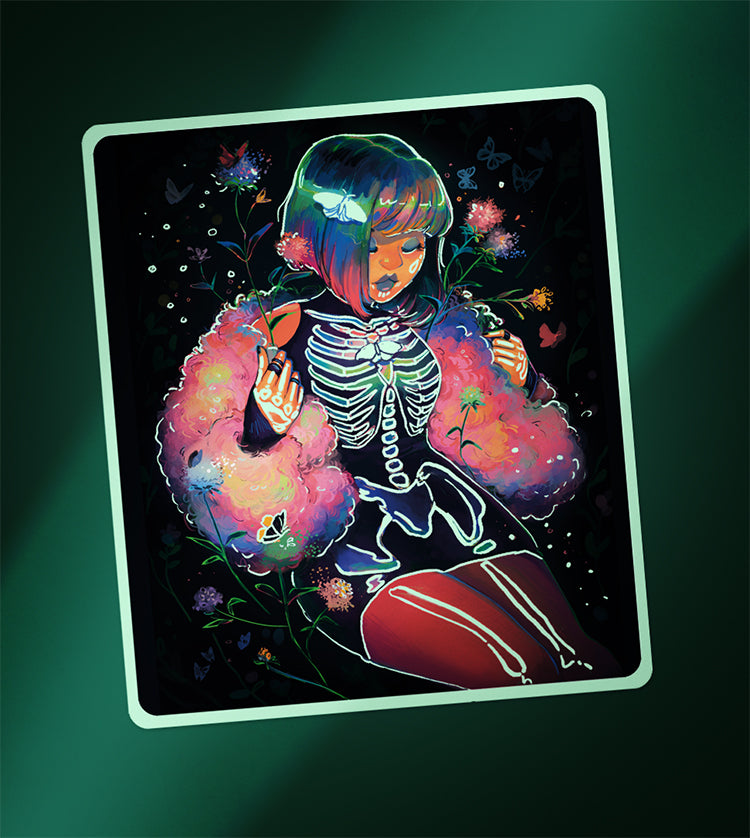MementoMori [ Glow in the Dark ] Sticker