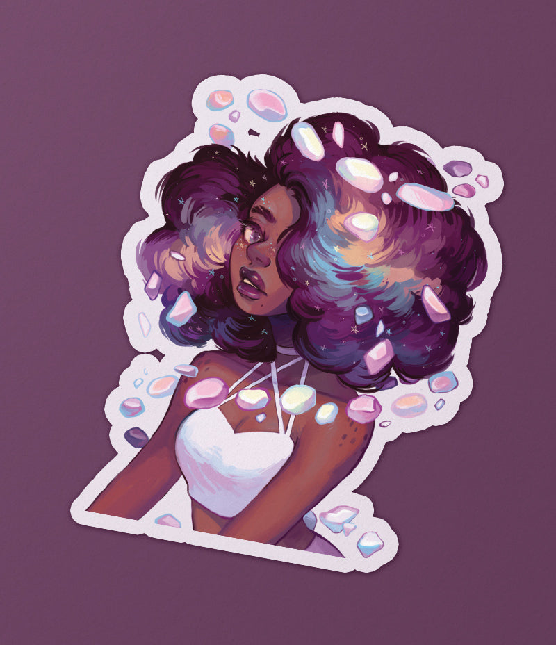 Mineral Vinyl Sticker