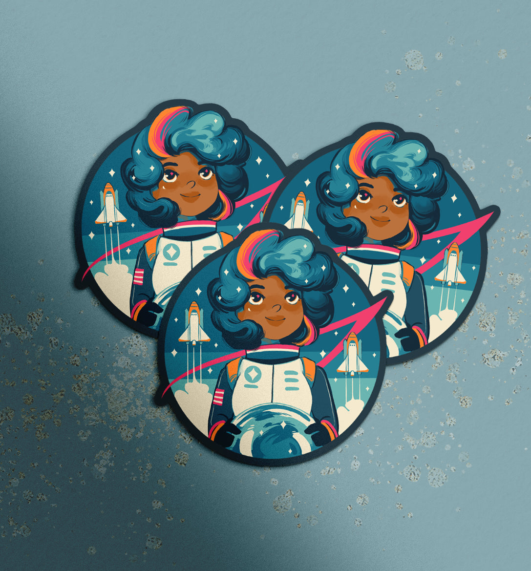 Boldly Go Vinyl Sticker